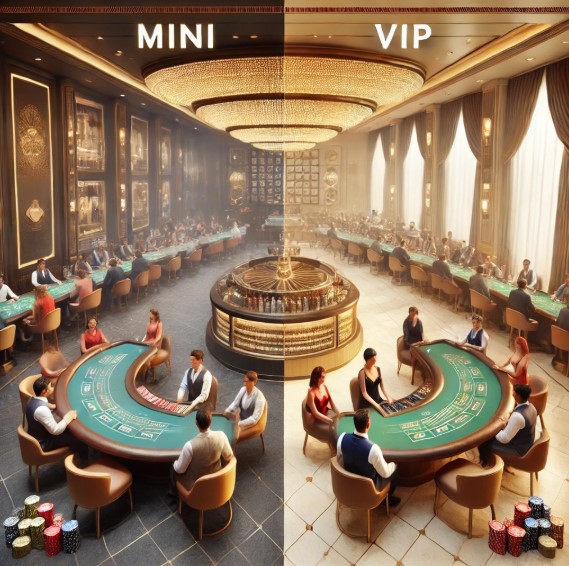 Baccarat Mini vs VIP